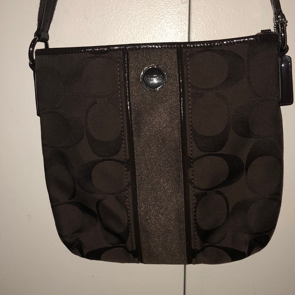 Brown Coach Crossbody Bag